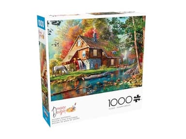 Buffalo Games – Dominic Davison - Autumn Windmill - 1000 Piece Fall Jigsaw Puzzle - Festive Puzzle for Adults – Halloween Artwork and Hours of Relaxing Fun - Finished Size 26.75 x 19.75 - Image 3