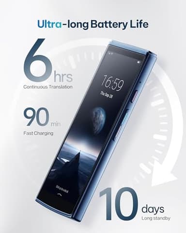 iFLYTEK AI Language Translator Device — 60 Languages, Real-Time Split-Screen & Two-Way Instant Voice Translation, 18 Offline Packs, 2-Year Global Data for K-12 Education, Business, Travel - Image 9