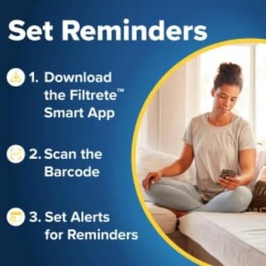 Filtrete 16x25x1 AC Furnace Air Filter, MERV 11, MPR 1000, Micro Allergen Defense, 3-Month Pleated 1-Inch Electrostatic Air Cleaning Filter, 4 Pack (Actual Size 15.69 x 24.69 x 0.81 in) - Image 8