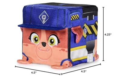 Rubble & Crew Stuffed Animals, Mix, 4-Inch Cube-Shaped Plush Toy for Kids Ages 3 and Up - Image 10