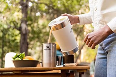 Stanley Stay-Chill Pitcher 64 oz | Cold Water, Beer, and Drink Pitcher with Lid | Large Capacity Durable Beverage Container with Handle | Insulated Stainless Steel | BPA-Free | Polar - Image 6