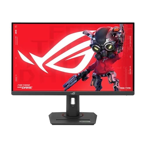 ASUS ROG Strix 27” 4K HDR USB-C Gaming Monitor (XG27UCG) – UHD (3840x2160) Dual Mode (4K 160Hz or FHD 320Hz), 1ms, Fast IPS, Extreme Low Motion Blur Sync, G-SYNC Compatible, AI Gaming, 3yr Warranty - Image 1