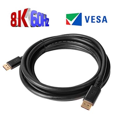 Club3D CAC-1069B VESA Certified DisplayPort to DisplayPort 1.4/Hbr3 M/M Cable DP 1.4 8K 60Hz 4m- 13,12ft - Image 9