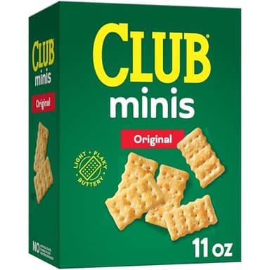 Club Minis Crackers, Lunch Snack, Original, 11oz Box - Image 1