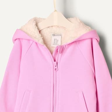 Amazon Essentials x Sofia Grainge Unisex Toddlers' Zip Hoodie Sweatshirt, Pink, 2T - Image 4