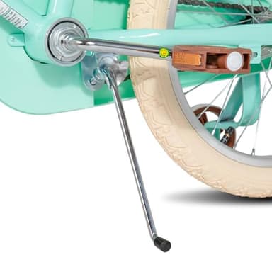 JOYSTAR 18 inch Girls Bike Ages 5-8 Years Old Kids (43"-59" Tall), Kids Bike with Training Wheels & Basket, Kids' Bicycle Mint Green - Image 5