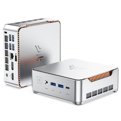 KAMRUI Hyper H2 Mini Gaming PC, in-tel Core i9-11900H (Beat 1195G7/5825U, up to 4.9GHz) 32GB RAM 1TB SSD Mini Desktop Computers, Triple 4K Display 6*USB3.2, USB-C, HDMI, DP, WiFi6, BT5.2, Office Home - Image 1