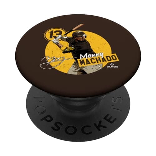 Manny Machado | San Diego Baseball MLB Players | MLBMAC4056 PopSockets Adhesive PopGrip - Image 1