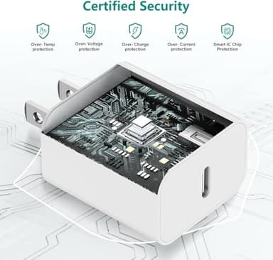 Upgraded Apple Watch Charger, Magnetic iWatch Fast Charger to USB C Cable 6ft with USB C Charger Block for iWatch Series Ultra/9/8/7/6/SE/SE2/5/4/3 - Image 4