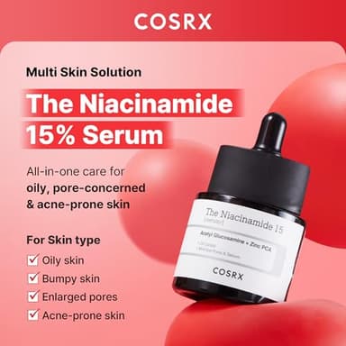 COSRX 15% Niacinamide Face Serum, 0.67 fl oz, Pore Minimizer Serum for Face, Even Skin Tone, Korean Skin Care - Image 2
