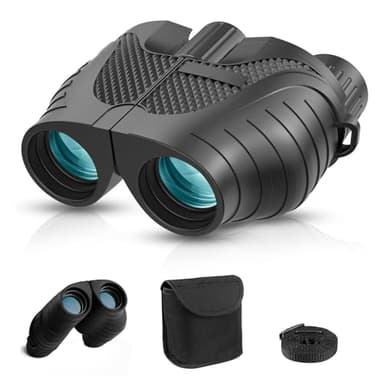 10X Waterproof Binoculars with High-Definition FMC Coated Lens, BAK4 Prism, Adjustable Diopter, Anti-Slip Design, Durable and Lightweight – Perfect for Bird Watching, Hunting, and Outdoor Activities - Image 1