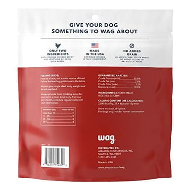 Amazon Brand – Wag Chewy Whole Muscle American Jerky Dog Treats – Chicken - Image 4