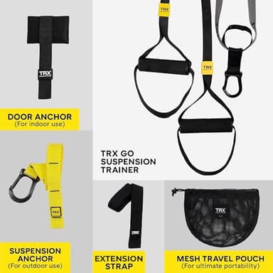 TRX GO Suspension Trainer, At Home, Portable Gym Workout, For Strength Training, Full Body Exercise Equipment - Image 6