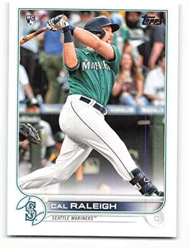 2022 Topps #277 Cal Raleigh NM-MT RC Rookie Mariners - Image 1