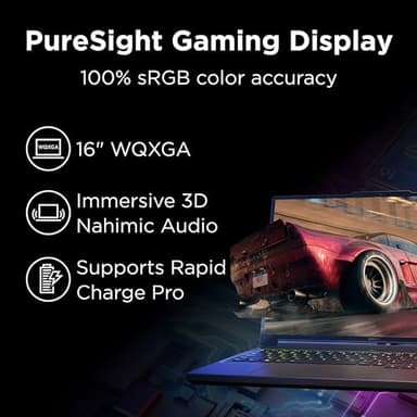 Lenovo Legion 5i - 16” Display - Intel Core i9-14900HX - NVIDIA GeForce RTX 4070-32GB RAM - 512GB SSD - G-SYNC - Windows 11 Home - USB-A and USB-C Ports - Privacy Shutter Camera - Luna Grey - Image 4