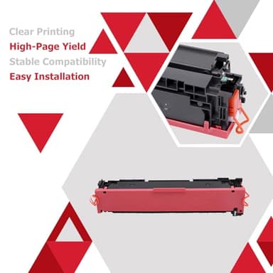 067H 067 Toner Cartridge Set MF656Cdw Compatible Replacement for Canon 067H 067 Color ImageCLASS MF654Cdw LBP632Cdw LBP633Cdw MF653Cdw Printer 4 Pack High Yield Ink |Black Cyan Magenta Yellow| - Image 3