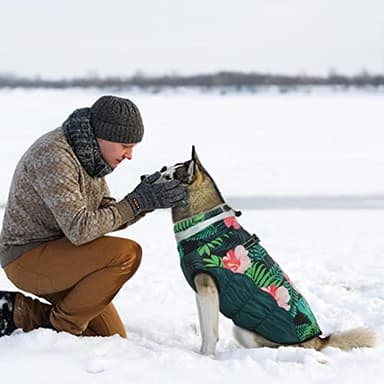 OUOBOB Dog Jackets for Large Dogs, Large Dog Winter Coat, Pet Cold Weather Coats, XXXL Pet Jacket with D-Ring, Waterproof Coat with Back Zipper,Snowsuit Labrador German Shepherd Doberman,XXXL - Image 8