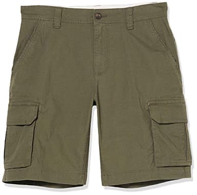Amazon Essentials Men's 10” Lightweight Ripstop Stretch Cargo Shorts, Olive, 36 - Image 4