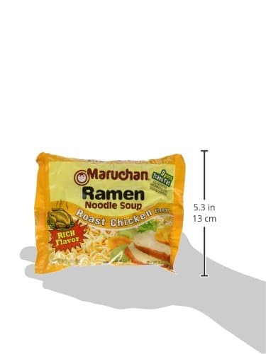 Maruchan Ramen Noodle Soup, Roasted Chicken, 3 oz - Image 3