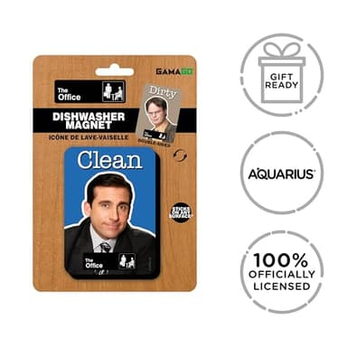 GAMAGO The Office Dishwasher Magnet - Michael and Dwight Double Sided Clean Dirty Magnet Sign Indicator - Officially Licensed Merchandise & Collectibles - Image 7