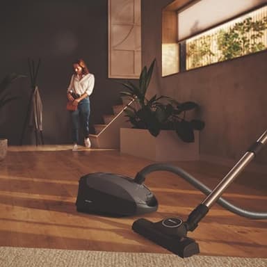 Miele Classic C1 Pure Suction Bagged Canister Vacuum, Graphite Grey - Portable, Household - Image 9