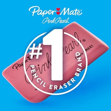 Paper Mate Pink Pearl Erasers, Small, 36 Count - Image 5