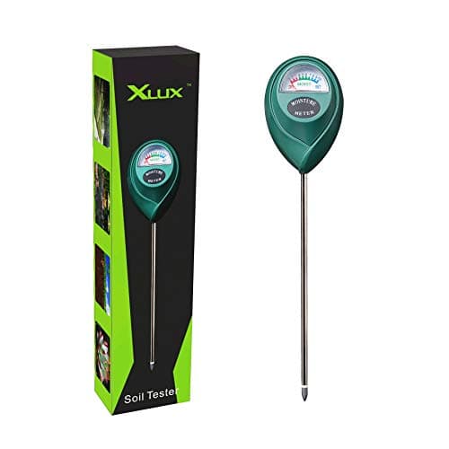XLUX Soil Moisture Meter, Plant Water Monitor, Hygrometer Sensor for Gardening, Farming, Indoor and Outdoor Plants, No Batteries Required - Image 1