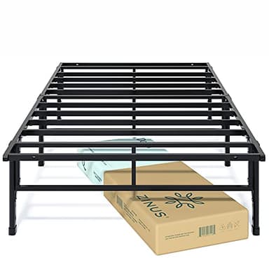 ZINUS SmartBase Compack Mattress Foundation, 14 Inch Metal Bed Frame, No Box Spring Needed, Sturdy Steel Slat Support, Twin XL - Image 8