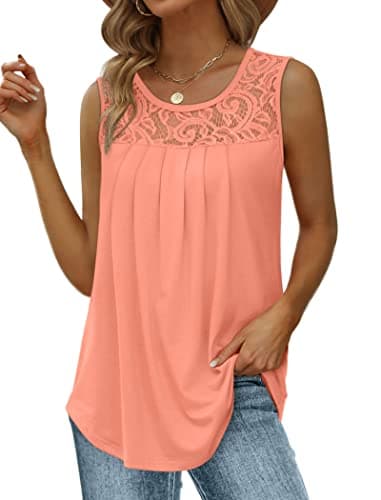 Vacation Outfits for Women Summer Tops Flowy Plus Size Tank Tops Date Night Cruise 2025 2XL - Image 1