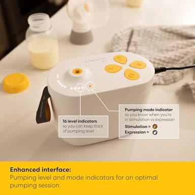 New 2nd Gen Medela Pump in Style Pro Breast Pump, Clinically Proven Hospital-Efficiency, Compact Portable Double Electric Pump with Bottles and PersonalFit Plus Breast Shields - Image 3