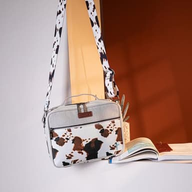 Montana West Bible Covers for Women Men with Leather Bookmark Carrying Book Case Church Bag Outdoor Protective - Image 6