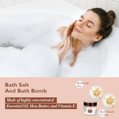 Gifts For Women Gift Basket for Women–18Pcs Bath and Body Gift Set for Mom Spa Basket Set Spa Kit Bath & Body Gifts Set | Self Care, Birthday, Christmas, Mothers Day Bath Gift Baskets Set for Her - Image 4