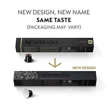 Nespresso Capsules Original Line, Ristretto Decaffeinato, Dark Roast Coffee, 50 Count Coffee Pods - Image 3