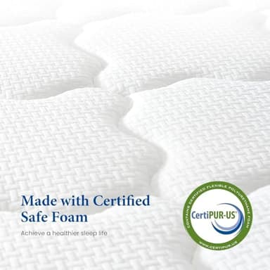 Queen Mattress 12 Inch, Soft Multilayer Cooling Gel Memory Foam Hybrid Mattress for Pain Relief & Deep Sleep, Medium Plush Queen Size Bed in a Box, None of Fiberglass -100 Night Trial - Image 4