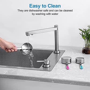 Bopei Stainless Steel Measuring Cups Set (8Cups) - Image 5