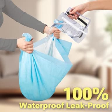Clean Spaces 100 Count Super Absorbency Puppy Pads 22"x 22", Leakproof Quick Drying Dog Training Pee Pads, Puppy Pee Pads, Disposable Underpads Changing Pads for Baby, Puppy and Adults - Image 5