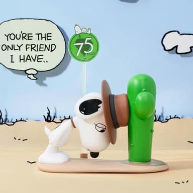 POP MART Peanuts 75th Anniversary | Snoopy Comic Life Series Blind Box Figures, Random Design Action Figures Collectible Toys Home Decorations, Holiday Birthday Gifts for Girls and Boys, Single Box - Image 3
