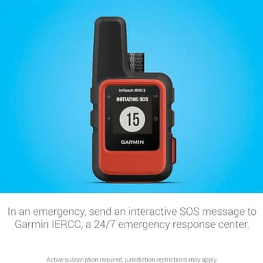 Garmin inReach Mini 2, Lightweight and Compact Satellite Communicator, Hiking Handheld, Orange - 010-02602-00 - Image 5