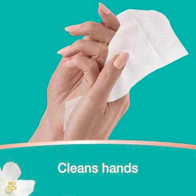 Pampers Wipes, Clean & Calm, Cotton Blossom Scent, 336 Wipes Total (6X Pop-Top Packs) - Image 6