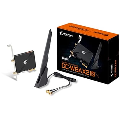 GIGABYTE WiFi 6E GC-WBAX210 (2x2 802.11ax/ Tri-Band WiFi/Bluetooth 5.2/ PCIe Expansion Card) - Image 1