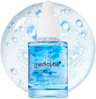 medicube Hyaluronic Multi Peptide PDRN Serum for Glowing and Soothing | Lightweight Water Plumping Radiant Facial Serum for All Skin Type, Hydrating Moisturizer, Korean Skincare | 30ml 1.01fl.oz - Image 2