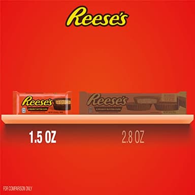 REESE'S Milk Chocolate Peanut Butter Cups, Candy Packs, Halloween Candy, 1.5 oz (36 Count) - Image 3