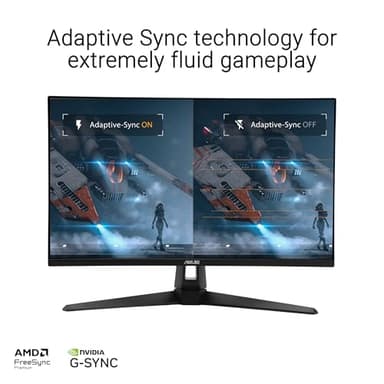 ASUS TUF Gaming 27” 4K HDR Monitor (VG27UQ1A) – 160Hz, 1ms, Extreme Low Motion Blur Sync, NVIDIA G-SYNC Compatible, AMD FreeSync Premium, 95% DCI-P3, DisplayWidget, 3 yr Warranty - Image 3