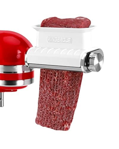 Meat Tenderizer Attachment for Kitchenaid Mixers, 3 Adjustable Thickness Settings, Dishwasher Safe Sturdy Beef Steak Processor Tool Accessory - Image 1