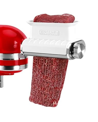 Meat Tenderizer Attachment for Kitchenaid Mixers, 3 Adjustable Thickness Settings, Dishwasher Safe Sturdy Beef Steak Processor Tool Accessory - Image 1