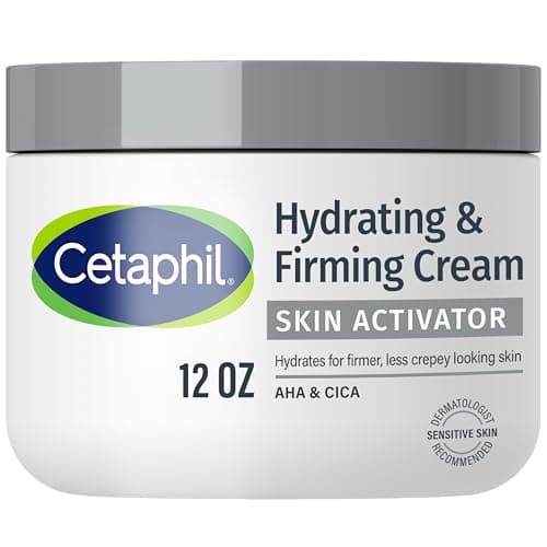 Cetaphil Skin Activator Hydrating & Firming Body Cream 12oz, Mandelic Acid (AHA) and Centella Asiatica (CICA) Cream, Hydrates and Firms Aging Skin, Anti-Aging Skincare, 12 oz - Image 1