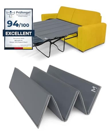 Meliusly Heavy Duty Sleeper Sofa Support Board (48x60 - Queen Size) Reinforced Wood Sofa Bed Support, Pull Out Couch Mattress Board, Sleeper Bar Shield, SleeperSaver - Image 1