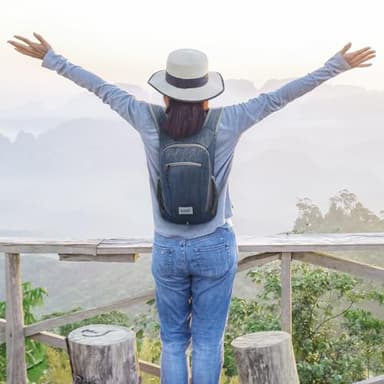 G4Free 10L/15L Hiking Backpack Lightweight Packable Hiking Daypack Small Travel Outdoor Foldable Shoulder Bag - Image 2