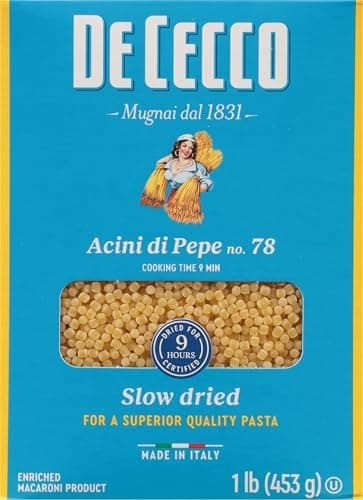 De Cecco Semolina Pasta, Acini Di Pepe No.78, 1 Pound (Pack of 20) - Image 4