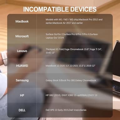 Maxfree Laptop Screen Extender, 15.6" [FHD 1080P IPS] Triple Portable Monitor, 2 Detachable Screens for Multi-Display Modes Laptop Monitor Extender Compatible with 13"-17" Laptops (Mac, Wins, Android) - Image 9